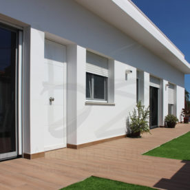 Vivienda Unifamiliar Els Poblets. Fachada sudeste 2