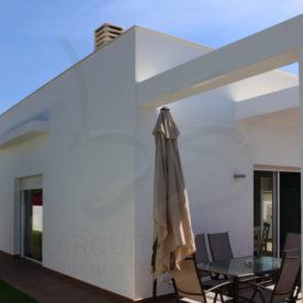 Vivienda Unifamiliar Els Poblets. Fachada Noroeste